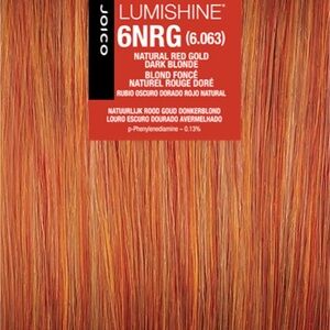 Joico Lumishine 6NRG Natural Red Gold Dark Blonde